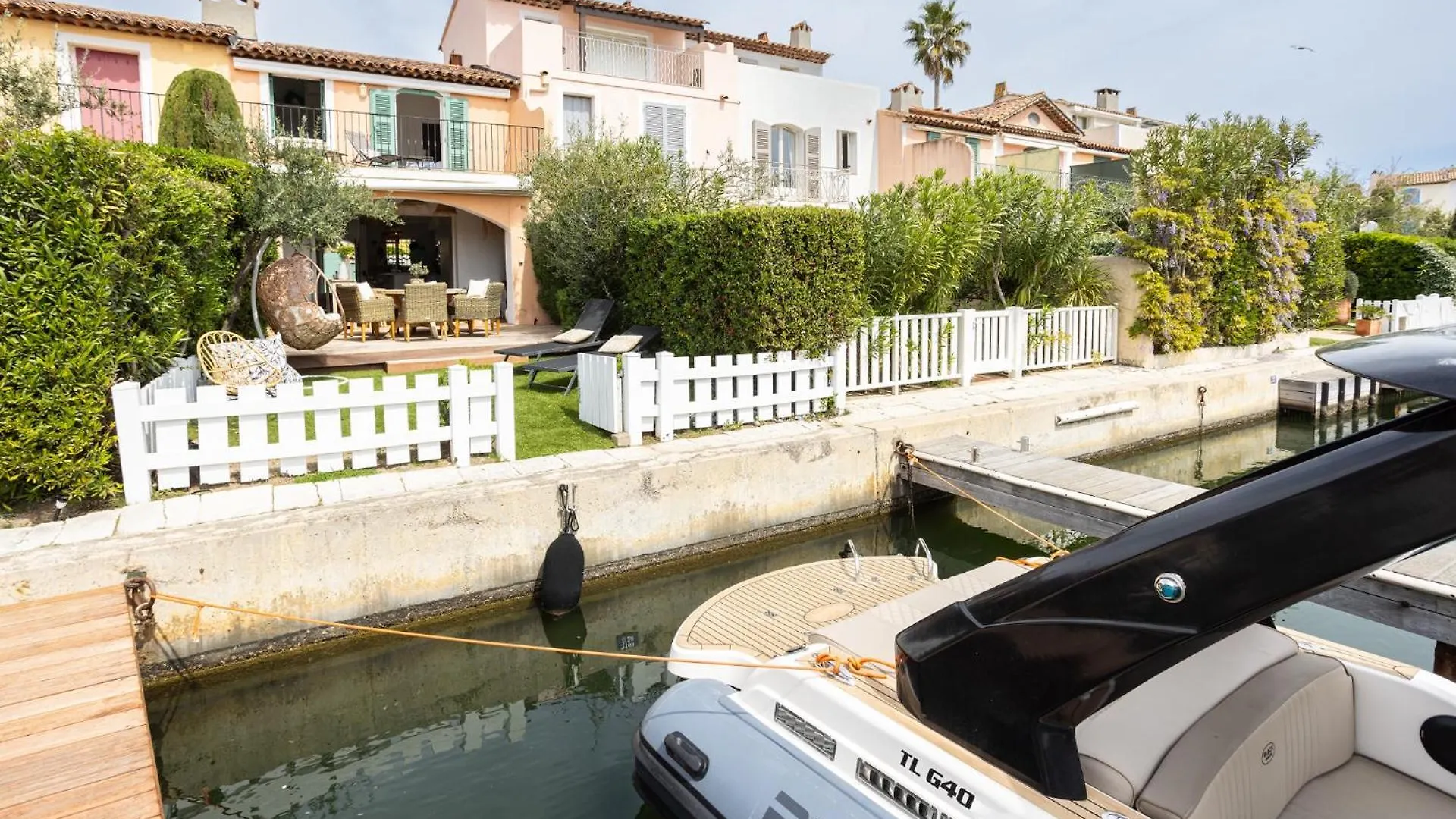 Maison Avec Amarre De 13 M - Golf De Saint Tropez - Port Grimaud III 0*,