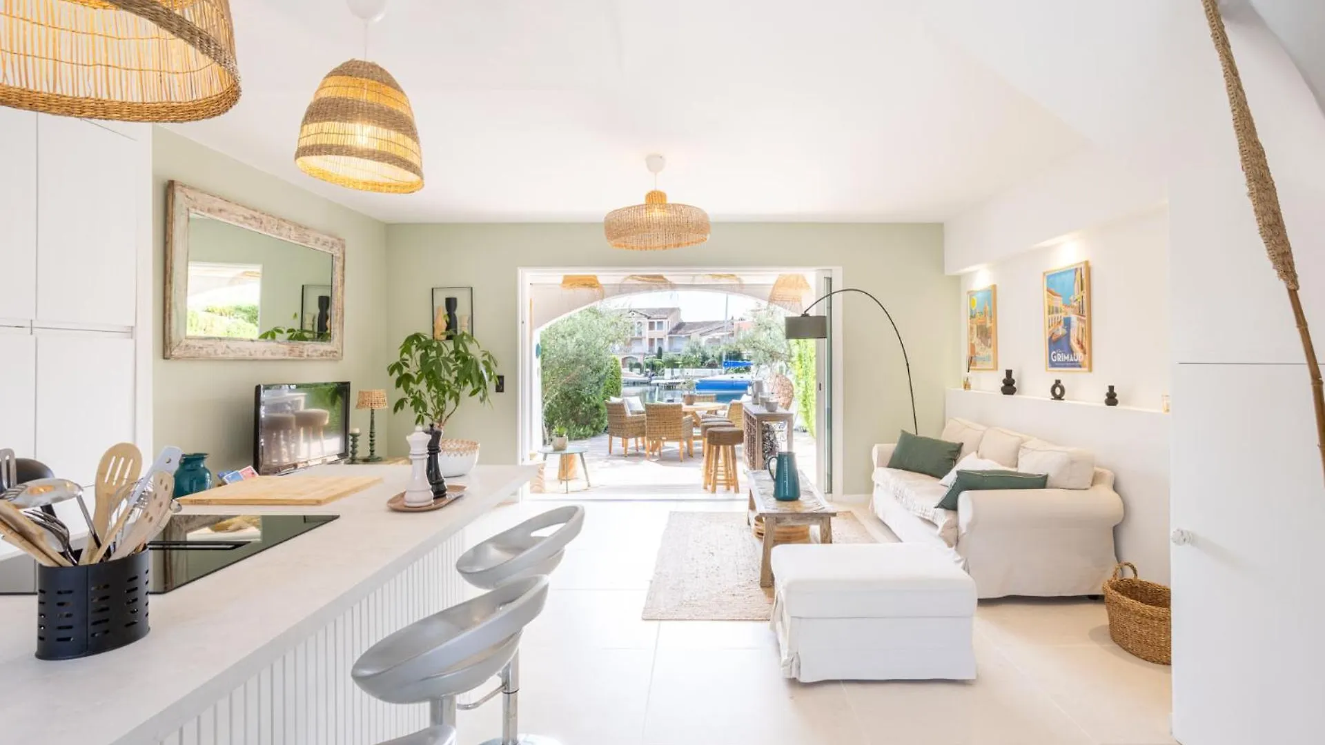 Maison Avec Amarre De 13 M - Golf De Saint Tropez - Port Grimaud III 0*,  France