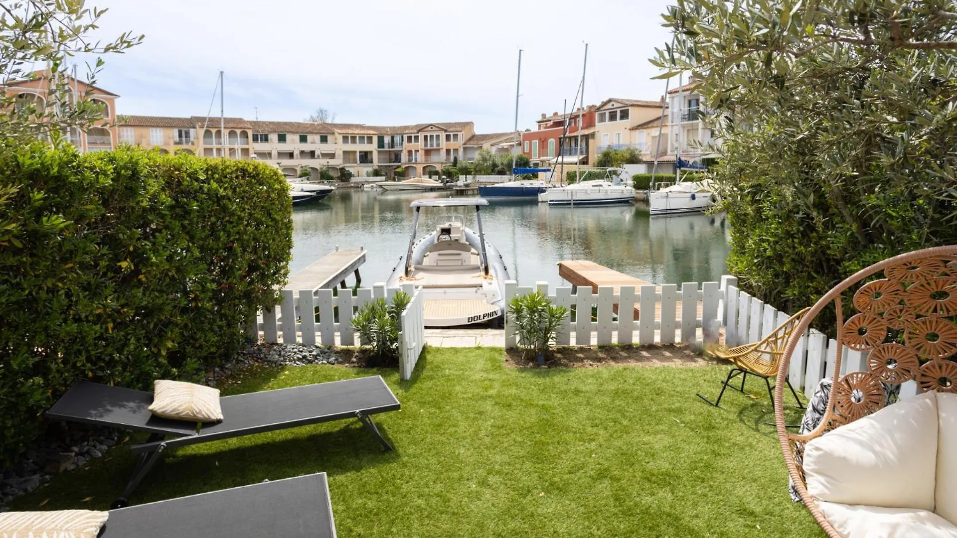 Maison Avec Amarre De 13 M - Golf De Saint Tropez - Port Grimaud III Villa